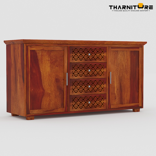 Cambrey Wood Storage Cabinets and Sideboard