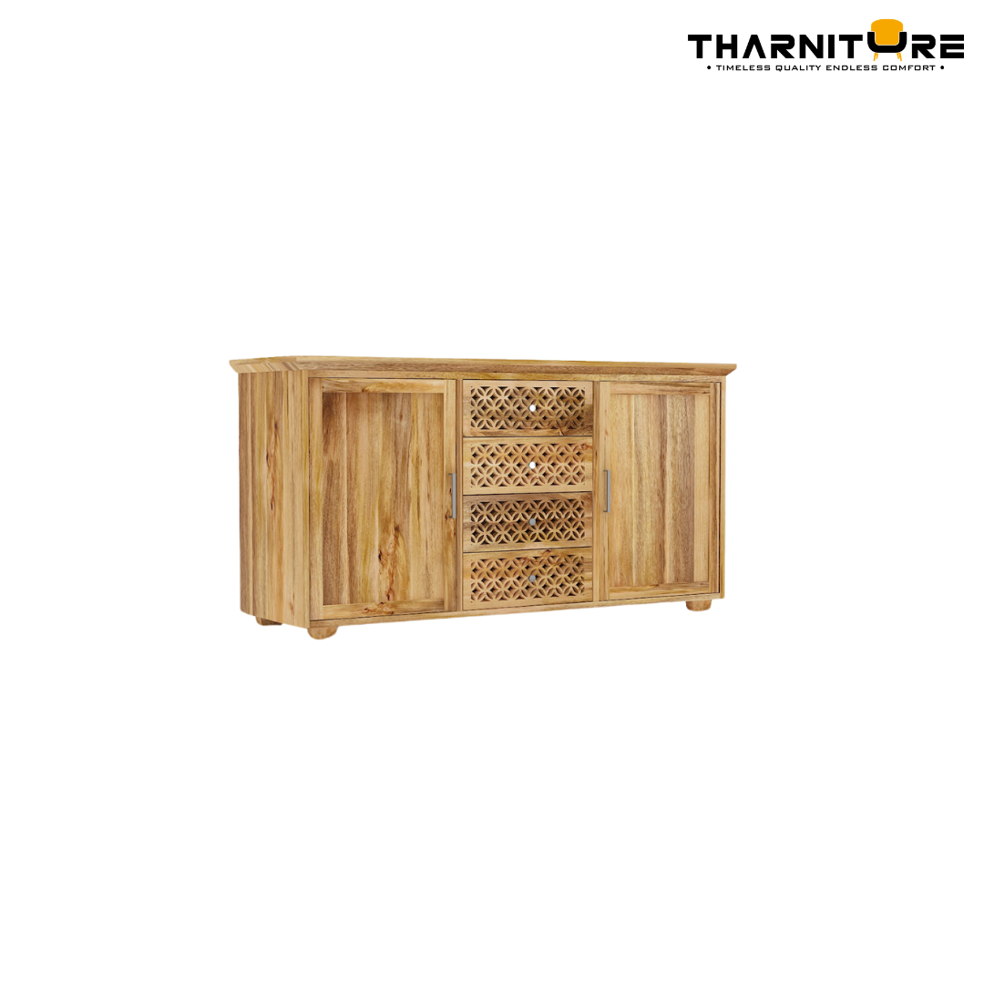 Cambrey Wood Storage Cabinets and Sideboard