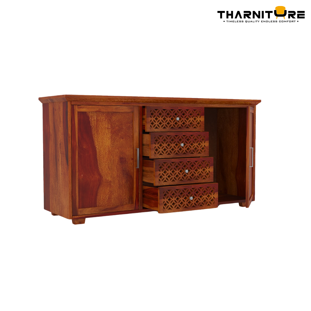 Cambrey Wood Storage Cabinets and Sideboard