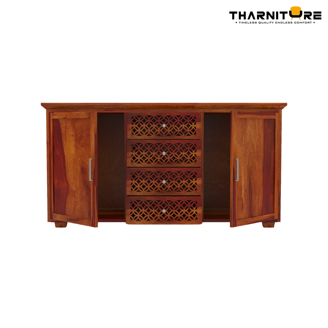 Cambrey Wood Storage Cabinets and Sideboard