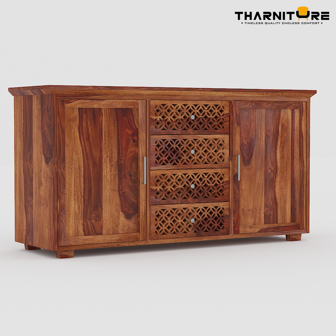 Cambrey Wood Storage Cabinets and Sideboard