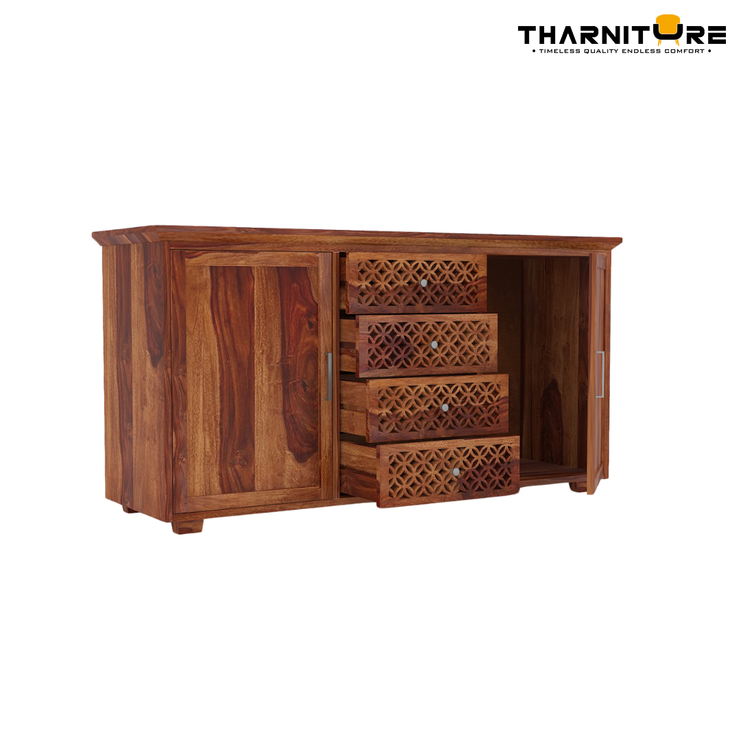 Cambrey Wood Storage Cabinets and Sideboard