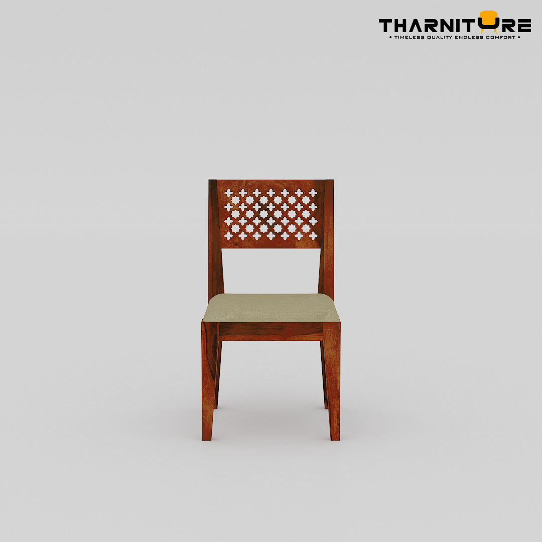 Wooden Chair with Sleek Design