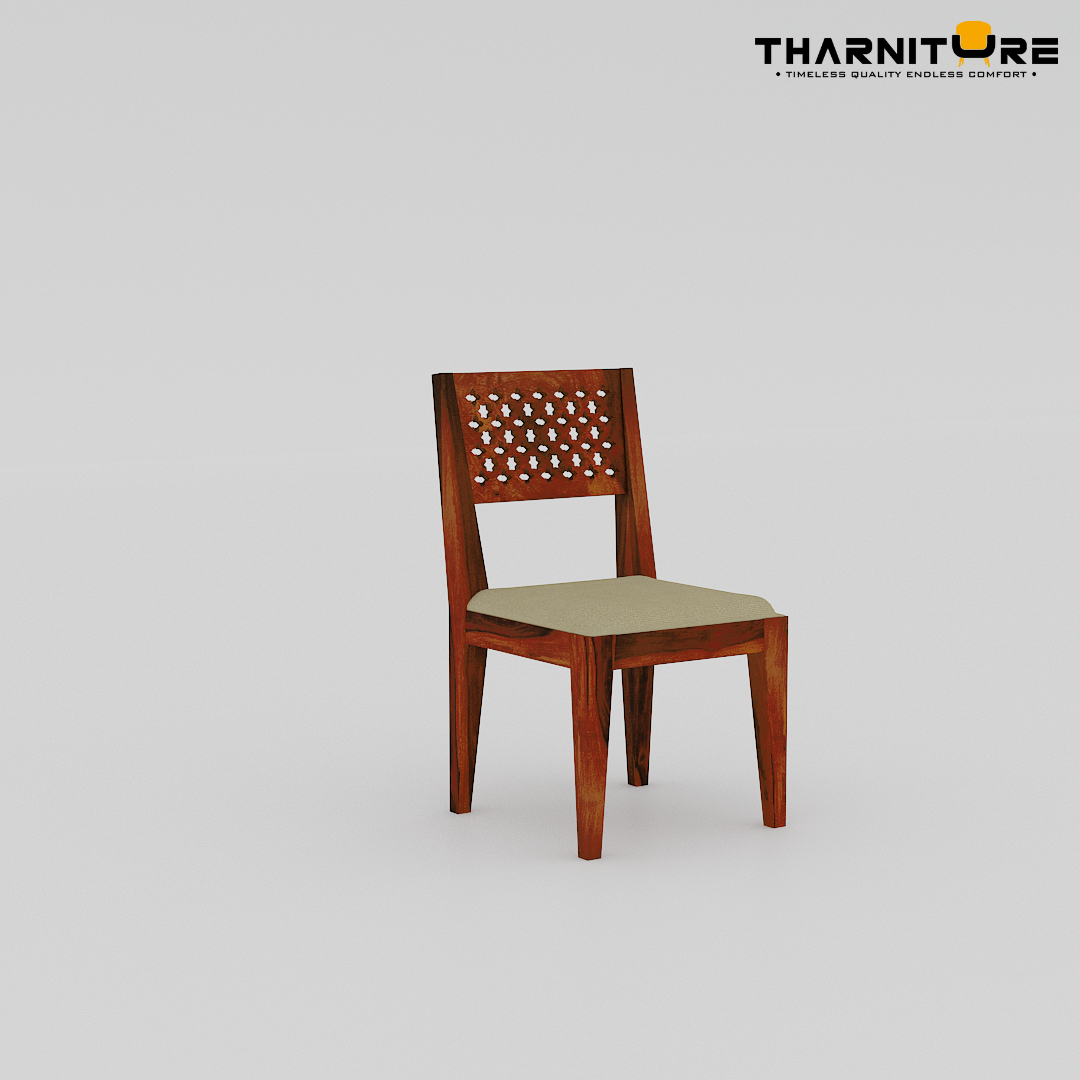 Wooden Chair with Sleek Design