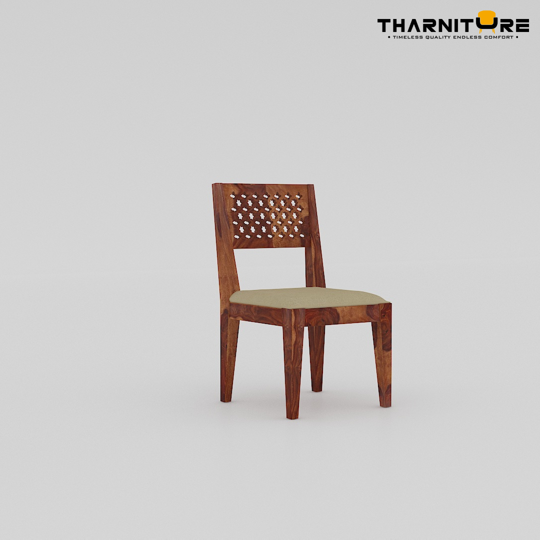 Wooden Chair with Sleek Design