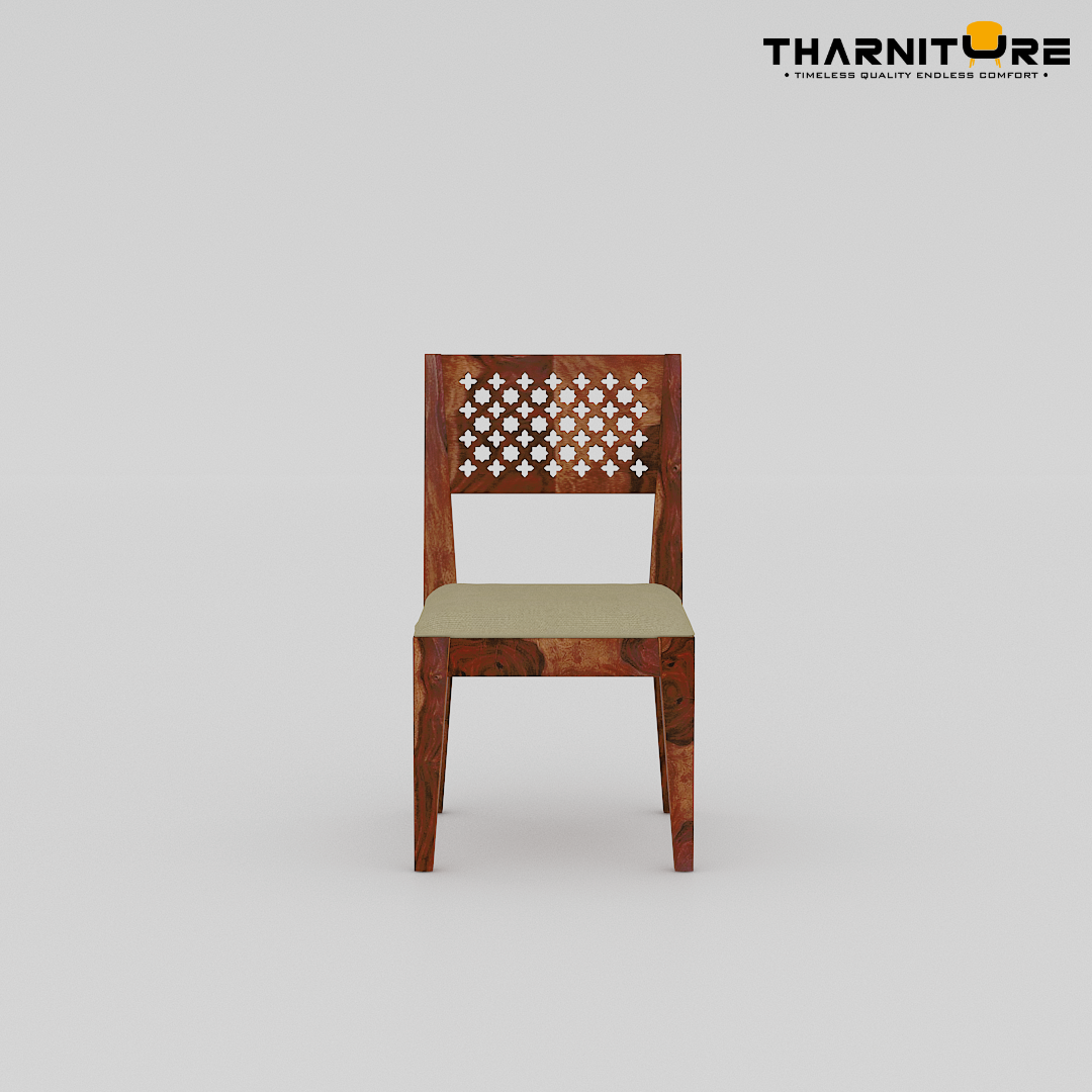 Wooden Chair with Sleek Design