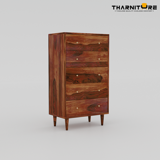 Wooden Tall Chest of Drawers