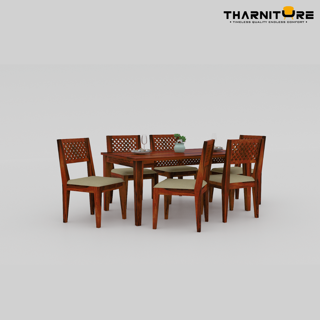 6 Seater Dining Table Set