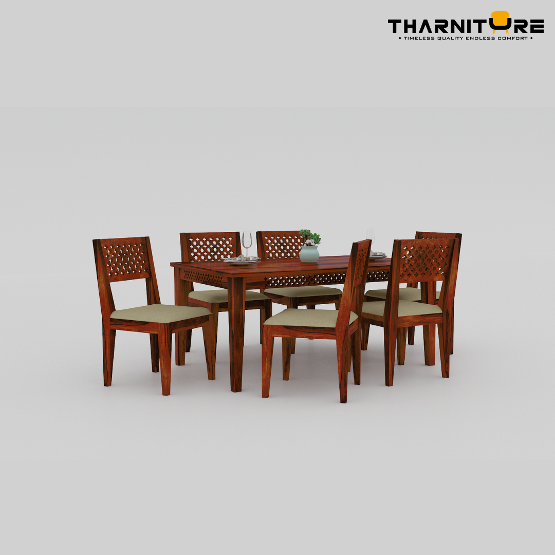 6 Seater Dining Table Set