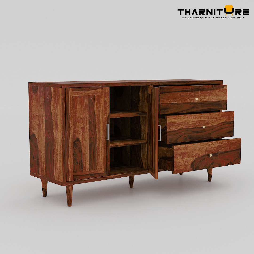 Cane Cabinets and Sideboard