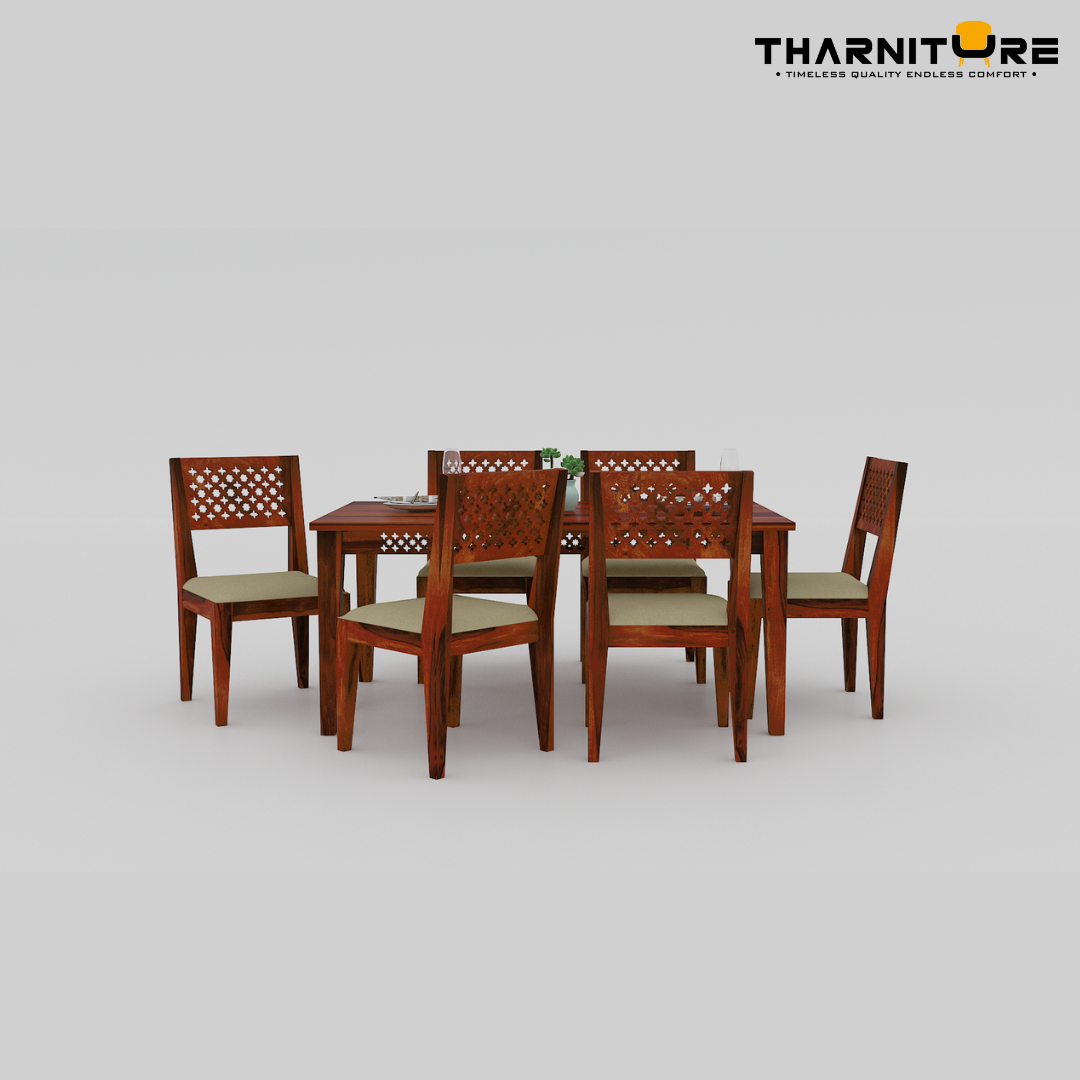 6 Seater Dining Table Set