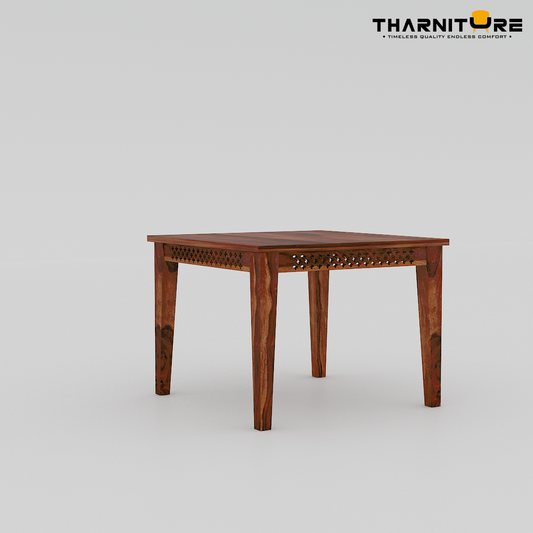 Solid Wood 4 Seater Dining Table