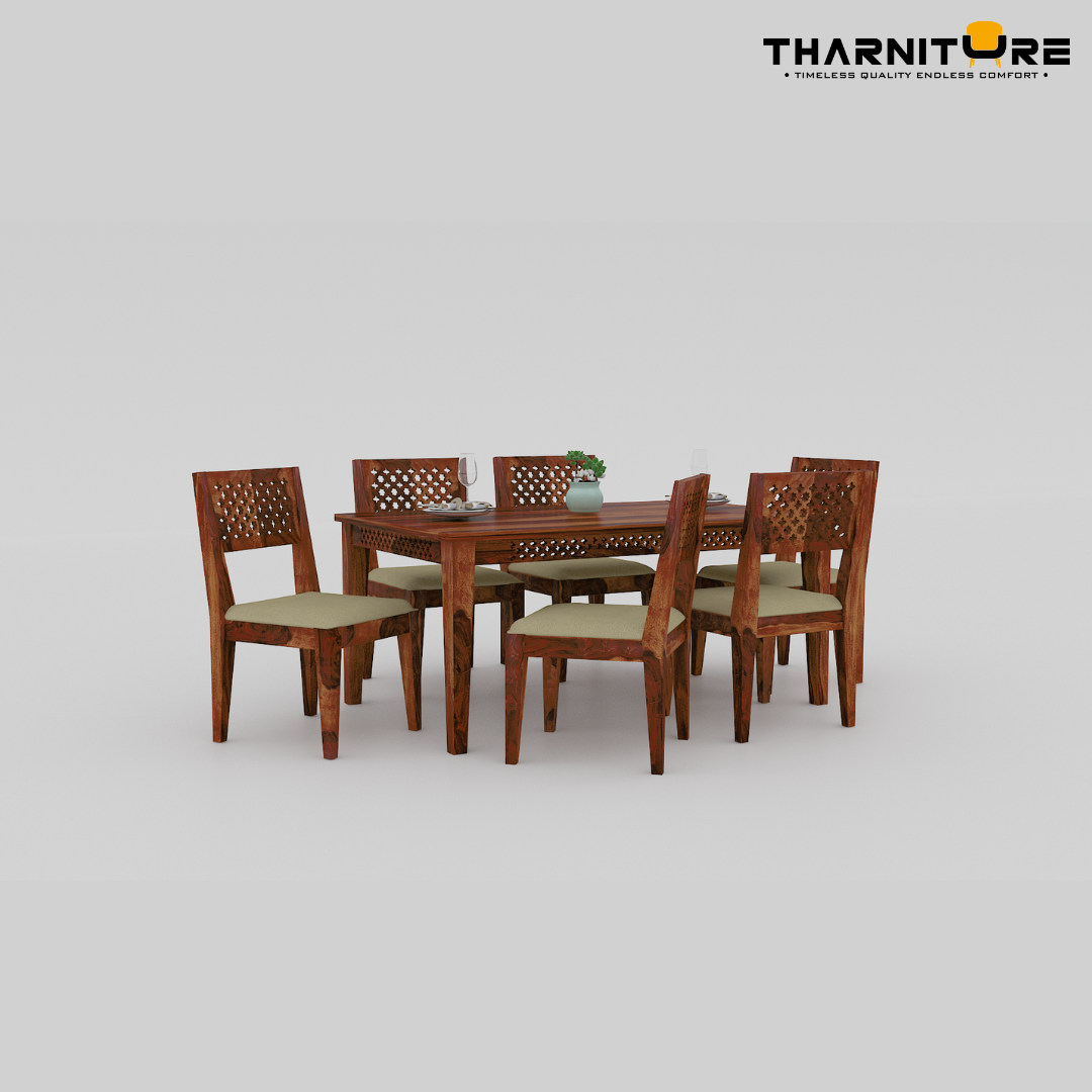 6 Seater Dining Table Set