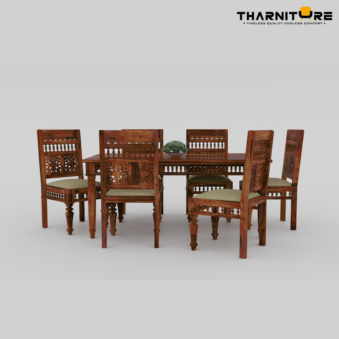 6 Seater Dining Table Set with amazing finish