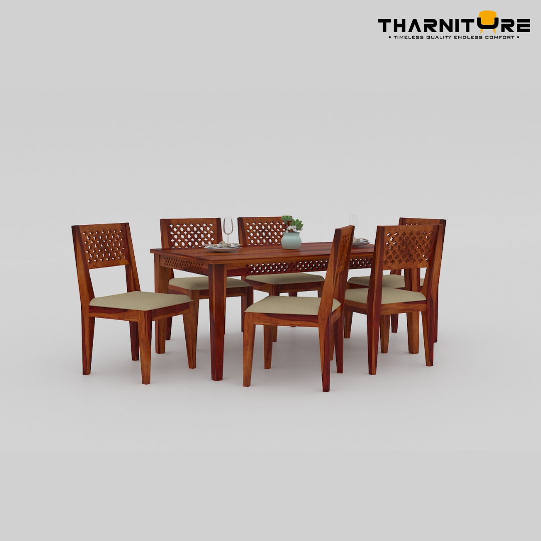 6 Seater Dining Table Set