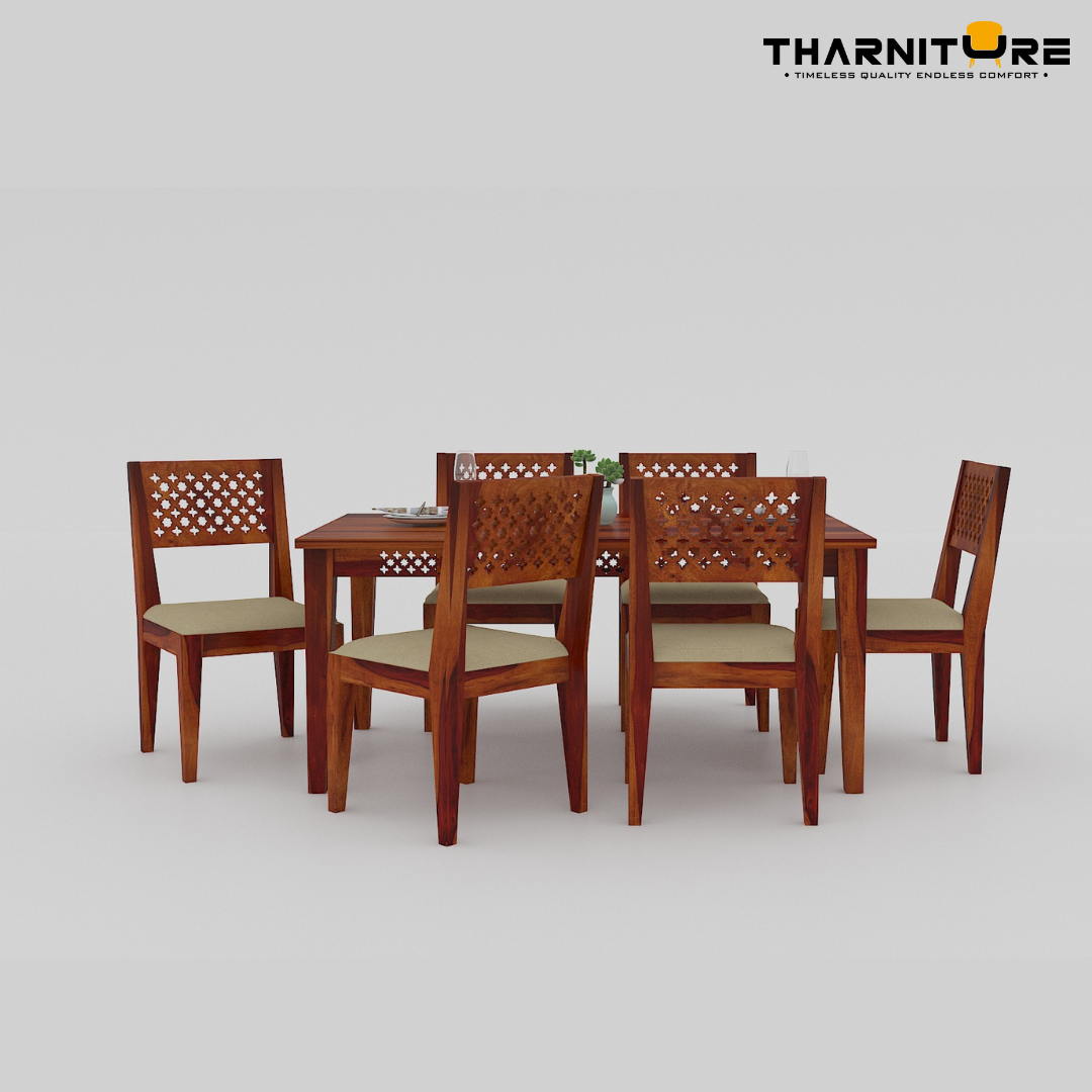 6 Seater Dining Table Set