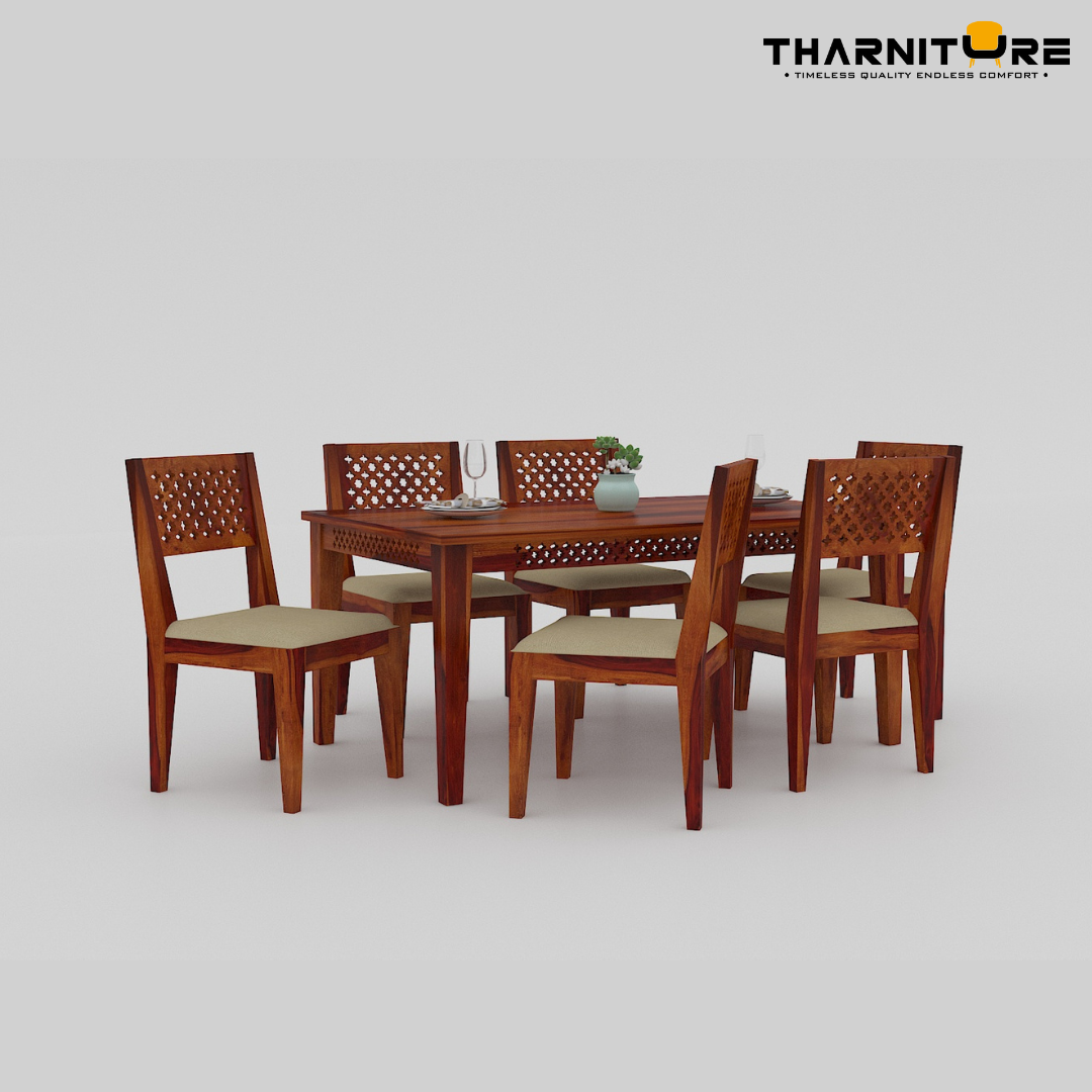 6 Seater Dining Table Set