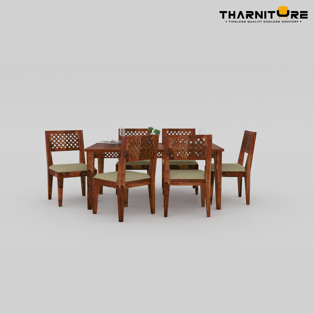 6 Seater Dining Table Set